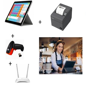 Ensemble kit caisse enregistreuse (pour restaurants & commerces)