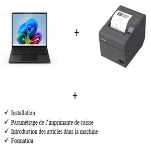 Ensemble kit caisse enregistreuse (pour restaurants & commerces)