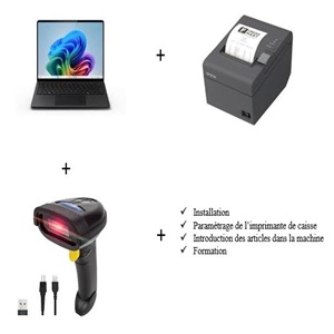 Ensemble kit caisse enregistreuse (pour restaurants & commerces)
